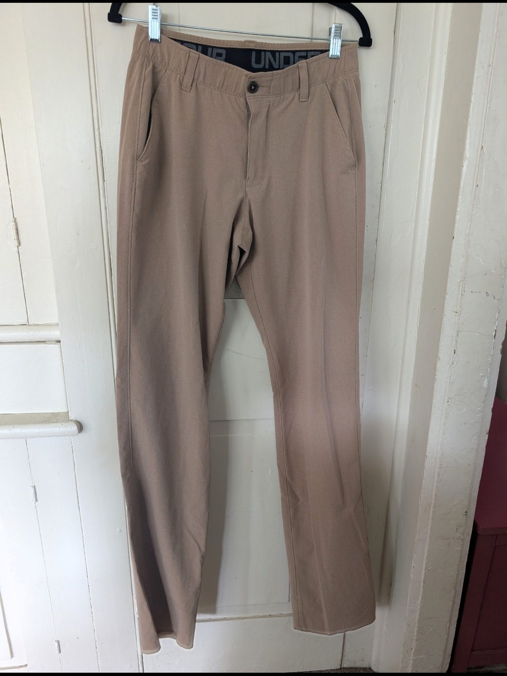 Under Armour Men's Khaki Stretch Chino Pants Size 30x36